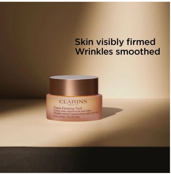 Clarins Extra Firming Jour Wrinkle Control Firming Day Rich Cream -For Dry Skin - Image 5