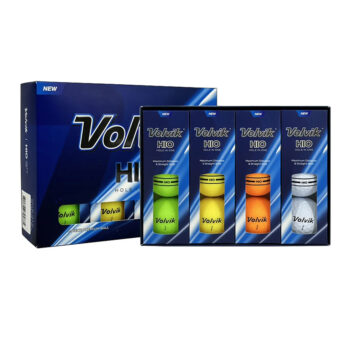 VOLVIK HIO Distance High-Repulsion 2-Piece Golf Balls (12-Pack) #Vivid Color (Matte) - Image 2