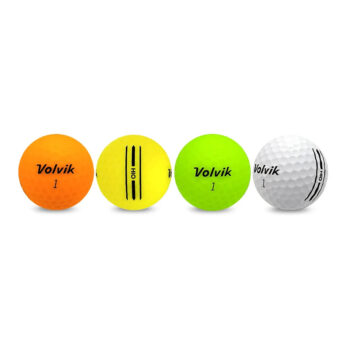 VOLVIK HIO Distance High-Repulsion 2-Piece Golf Balls (12-Pack) #Vivid Color (Matte) - Image 3