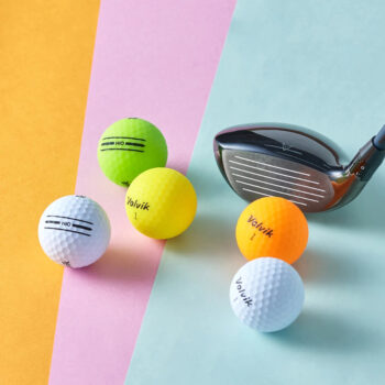 VOLVIK HIO Distance High-Repulsion 2-Piece Golf Balls (12-Pack) #Vivid Color (Matte) - Image 4