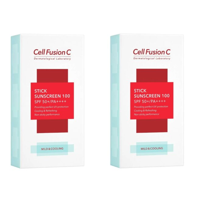 CELLFUSIONC 2 x Cooling_Stick Sunscreen 100 SET - Image 2