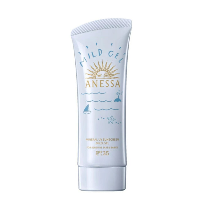 SHISEIDO Mineral UV Sunscreen Mild Gel 90 G