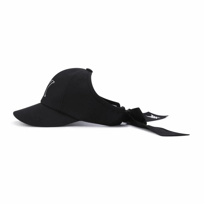 ANEW_GOLF (W) Basic Half Cap_BK - Image 2
