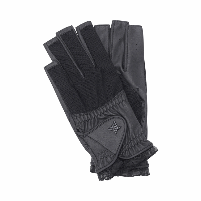 ANEW_GOLF (W) Mesh Lace Glove_BK