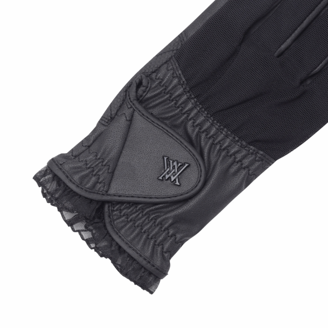 ANEW_GOLF (W) Mesh Lace Glove_BK - Image 5