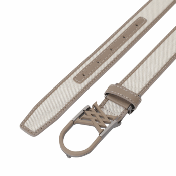 ANEW_GOLF (W) Round Buckle Belt_BE - Image 2