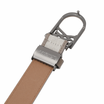 ANEW_GOLF (W) Round Buckle Belt_BE - Image 4