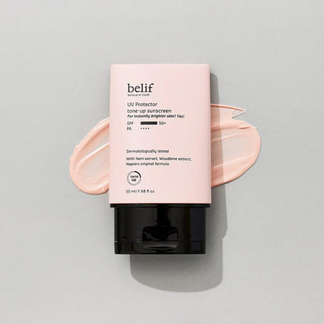 belif UV Protector Toned Up Sunscreen 50ml - Image 3
