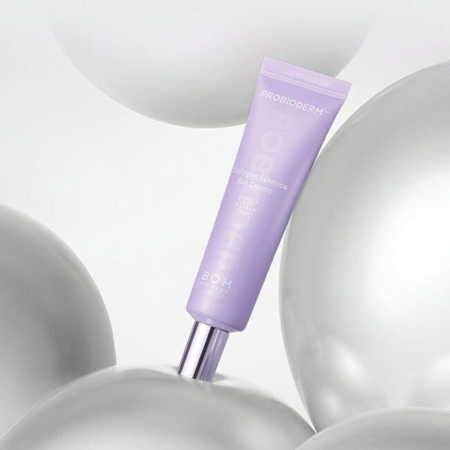 BOH Probioderm Collagen Essence Sun Cream Sunscreen Lotion 50 mL - Image 3