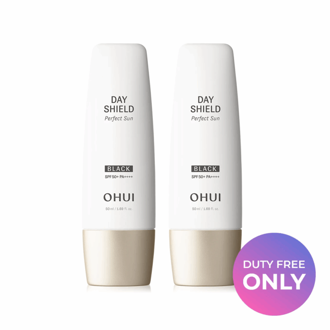 OHUI Dayshield Sunquid Perfect Sun Black Duo 50 mL x 2