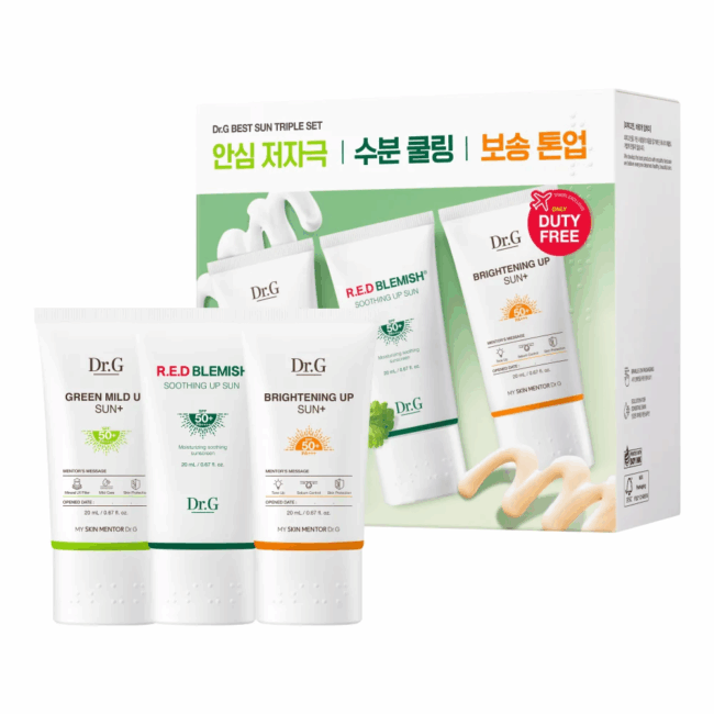 Dr.G BEST SUN TRIO SPECIAL SET(20ml*3)