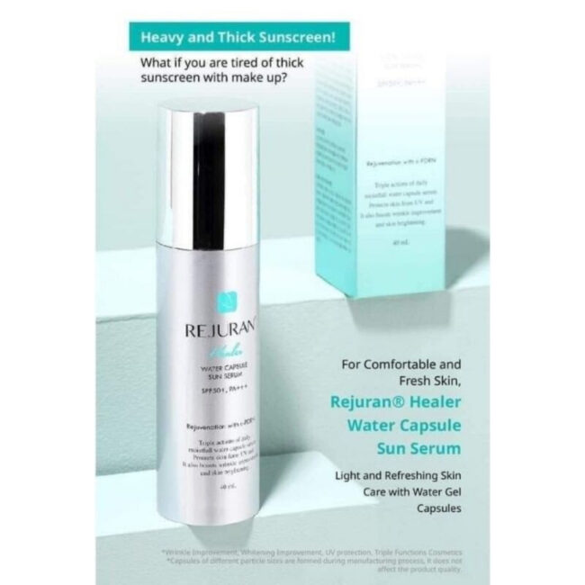 REJURAN Rejuran Water Capsule Sun Serum 40ml - Image 4