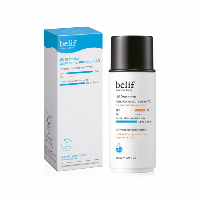 belif UV Protector Aqua Bomb Sun Serum AD 50 mL