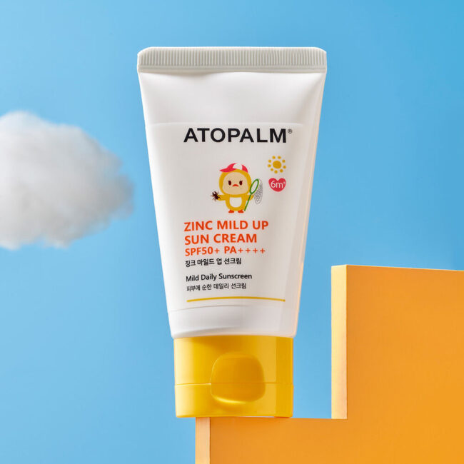 ATOPALM 징크 마일드 업 선크림 65g SPF50+PA++++ - Image 3