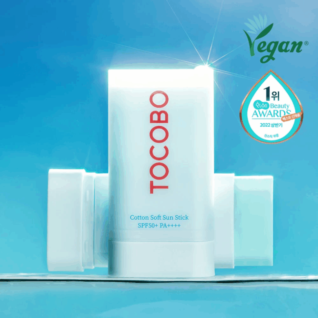 TOCOBO COTTON SOFT SUN STICK DUO SPF50+ PA++++ 19g*2ea - Image 3
