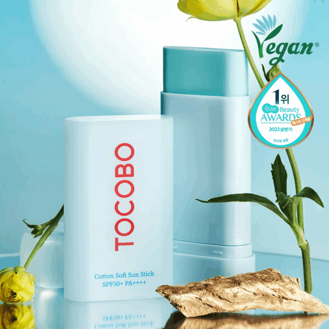 TOCOBO COTTON SOFT SUN STICK DUO SPF50+ PA++++ 19g*2ea - Image 4