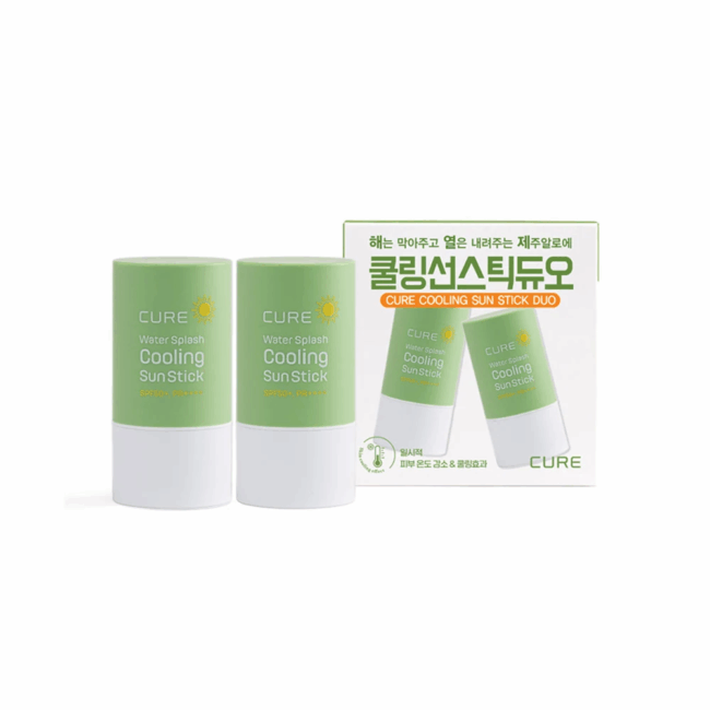 CURE [Buy 2, get 51% off]Cure Water Splash Cooling Sunstick 23g Duo