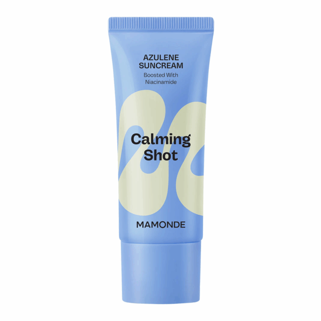 MAMONDE Calming Shot Azulene Suncream Sunscreen Lotion SPF50+ PA++++ 35 mL