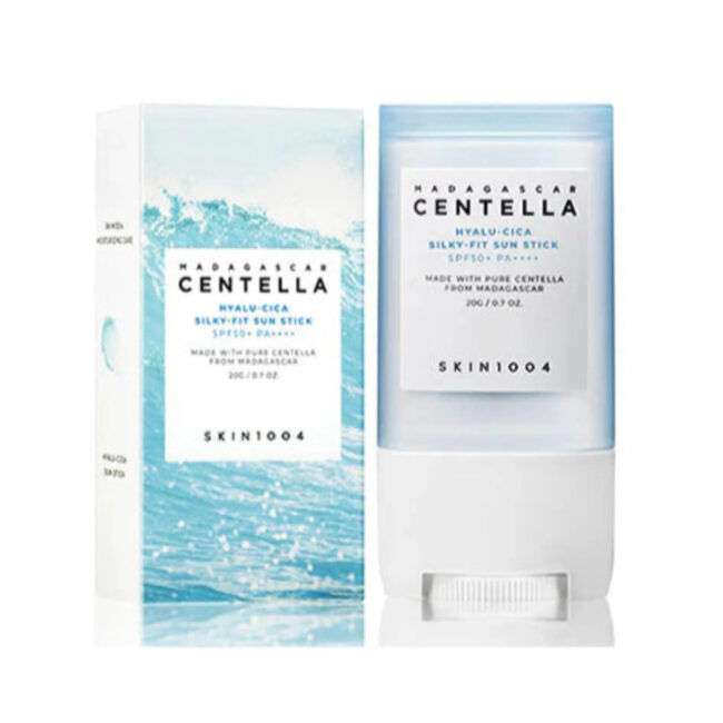 SKIN1004 Madagascar Centella Hyalu-Cica Silky Fit Sun Stick 20g - Image 5