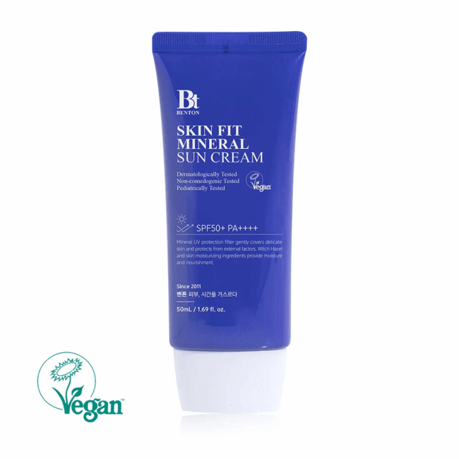 BENTON Skin Fit Mineral Sunscreen 50mL (Finished infant use test) - Image 2