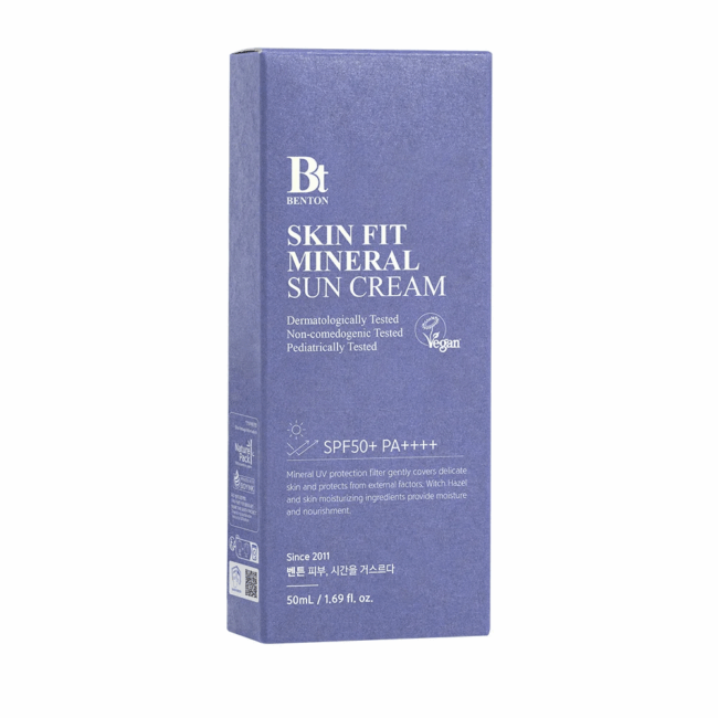 BENTON Skin Fit Mineral Sunscreen 50mL (Finished infant use test) - Image 3