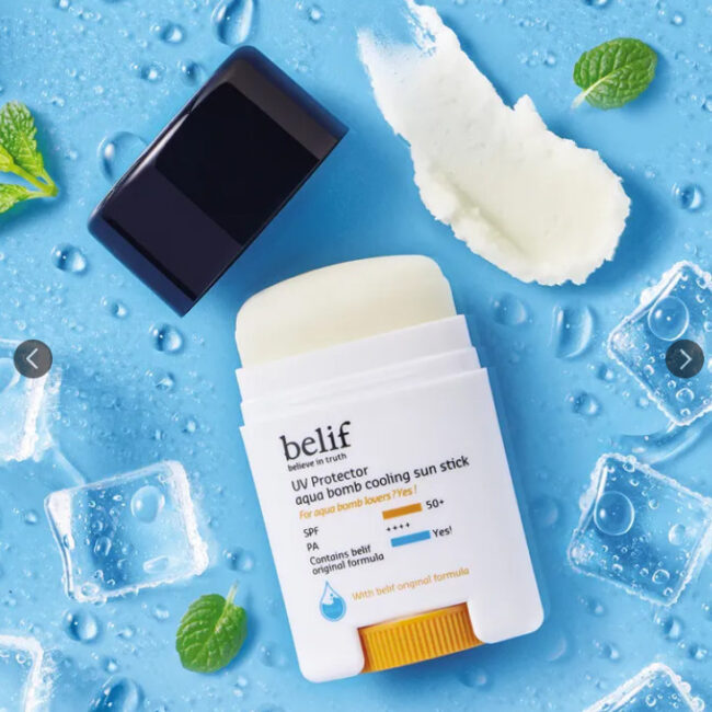belif UV Protector Aqua Bomb Cooling Sun Stick 14 g - Image 2