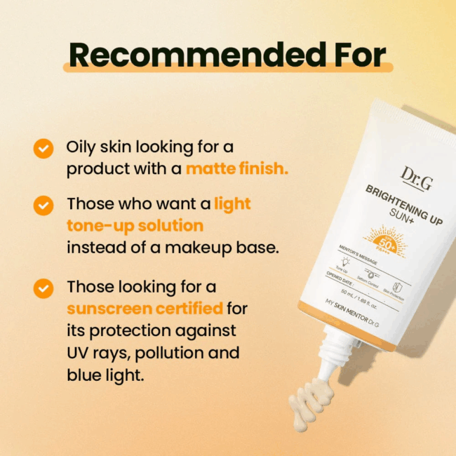 Dr.G Brightening Up Sun Plus 50 ml - Image 3