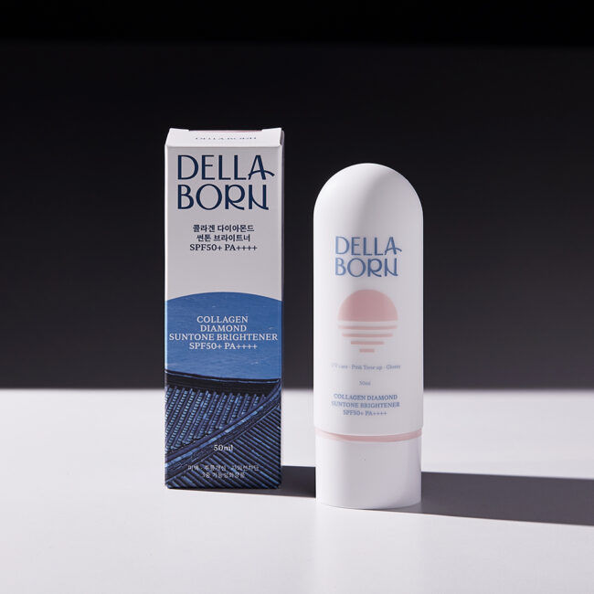DELLABORN Collagen Diamond Suntone Brightener SPF50+ PA++++ 50ml - Image 2