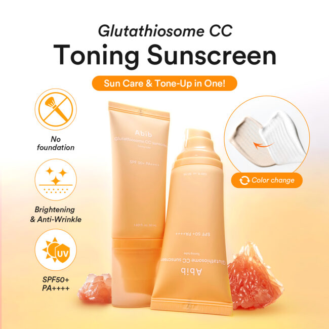 ABIB Glutathiosome CC Sunscreen Toning Tube - Image 3
