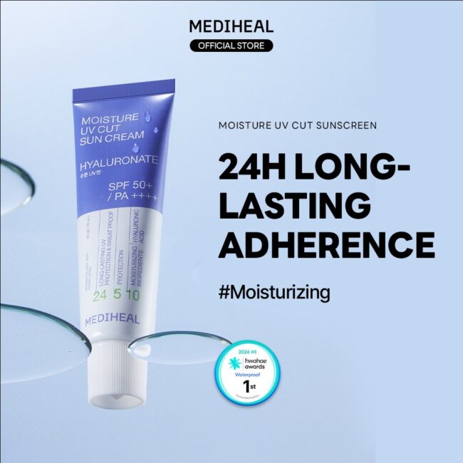 MEDIHEAL Moisture UV Cut Sun Cream Sunscreen Lotion 50 g - Image 3