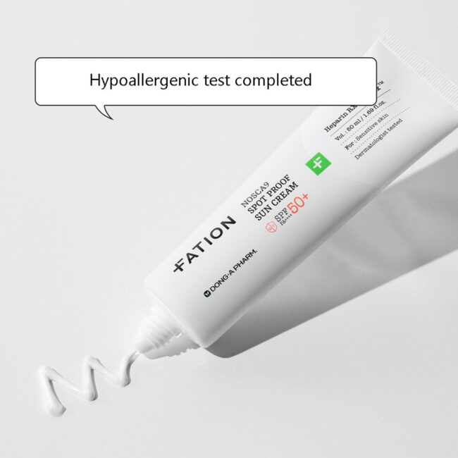 FATION NOSCA9 Trouble Comfort Moisturizing Suncream 40ml [SPF50+/PA++++] - Image 3