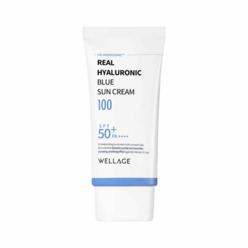 WELLAGE REAL HYALURONIC BLUE SUN CREAM 50ml