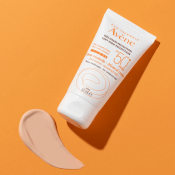 AVENE Sun Mineral Cream 50ml SPF50+ PA++++ (Non-GMO, Hypoallergenic Toning Sun Cream) - Image 3