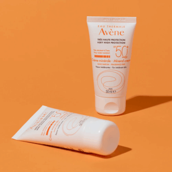 AVENE Sun Mineral Cream 50ml SPF50+ PA++++ (Non-GMO, Hypoallergenic Toning Sun Cream) - Image 7
