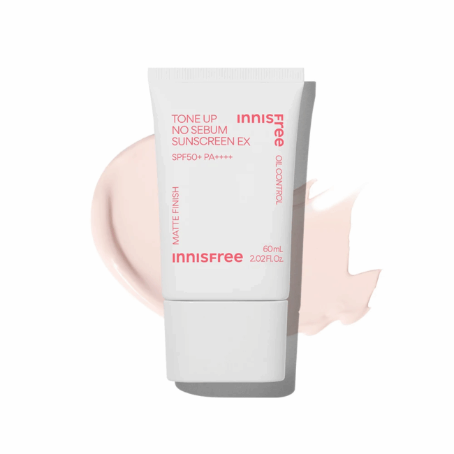 INNISFREE Tone-up No-Sebum Sunscreen Set (2 packs) - Image 2
