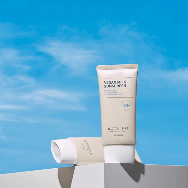ECOLLINE Vegan Milk Sunscreen 50ml - Image 2