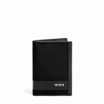 TUMI Alpha Slg Multi Window Card Case Black