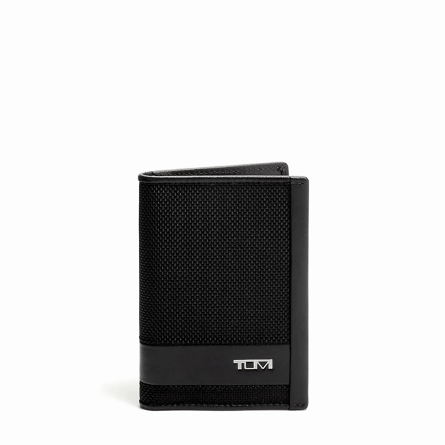 TUMI Alpha Slg Multi Window Card Case Black