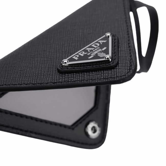 PRADA LEATHER MINI POUCH - Image 4