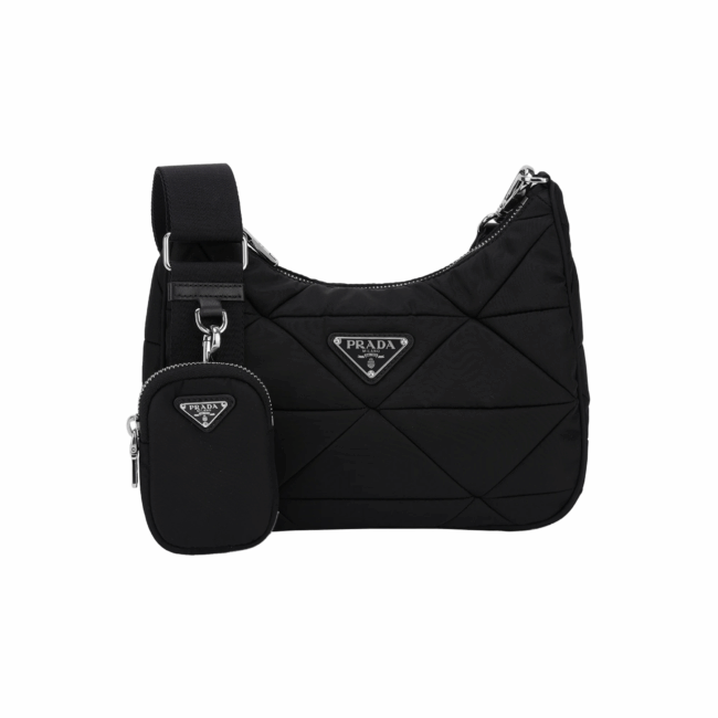 PRADA PADDED RE-NYLON SHOULDER BAG