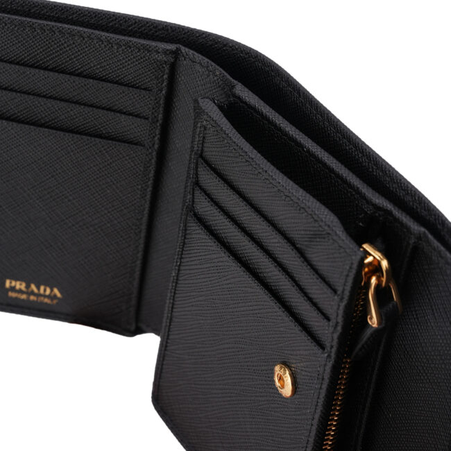 PRADA SMALL SAFFIANO LEATHER WALLET - Image 6