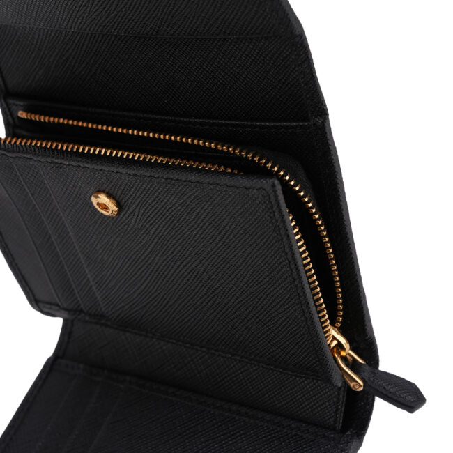 PRADA SMALL SAFFIANO LEATHER WALLET - Image 7