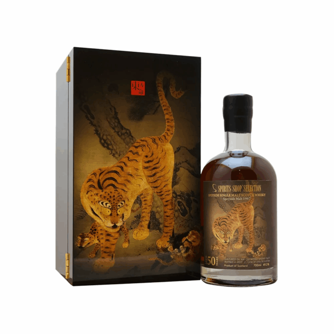 Dong Fang Ming Speyside Malt 1967 50Y Tiger 49% 700ml - Image 2
