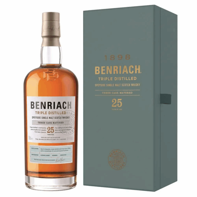 Benriach Triple Distilled 25 years of age 700ml